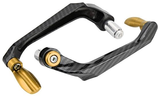Manubrio di guida protettivo in lega di alluminio - Universale per motocicli - 7/8 pollici (22mm) - Duraturo - Verniciatura lucida - Design moda - Accessorio per motocicli