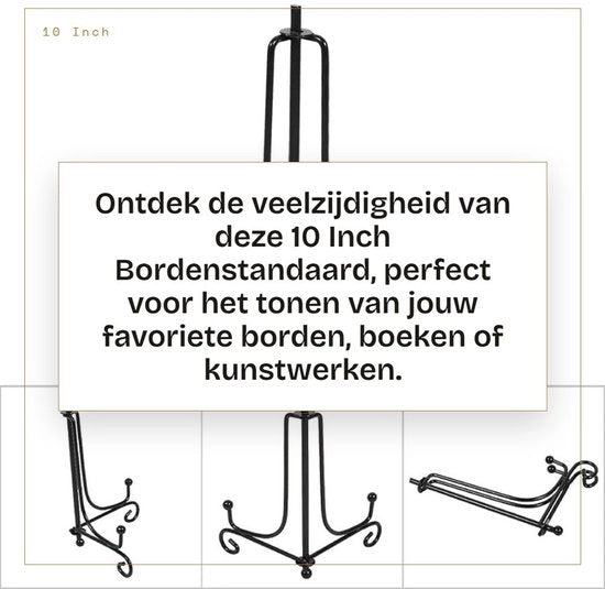 Supporto per Display in Acciaio di Alta Qualità - Supporto per Tavolo - Standard per Esposizione - Supporto per Tavolo - Solido - Adatto per Piastre/Fotografie - Standard per Esposizione 

Modello: 
Specifica: 
Codice Prodotto: