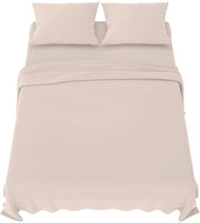 Set di biancheria da letto ultradolce - 4 pezzi - certificato Oeko-Tex - microfibra