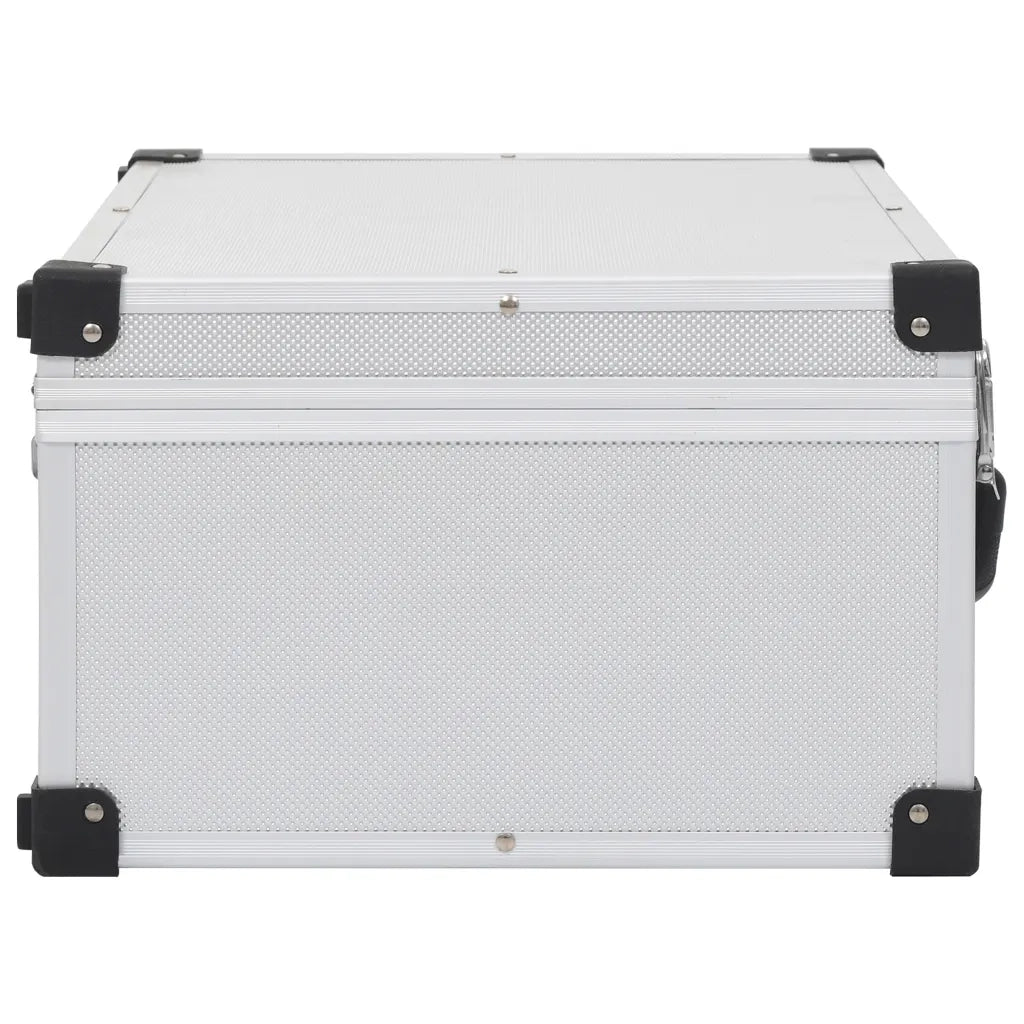 Custodia CD per 60 CD in Alluminio ABS Argento 91856