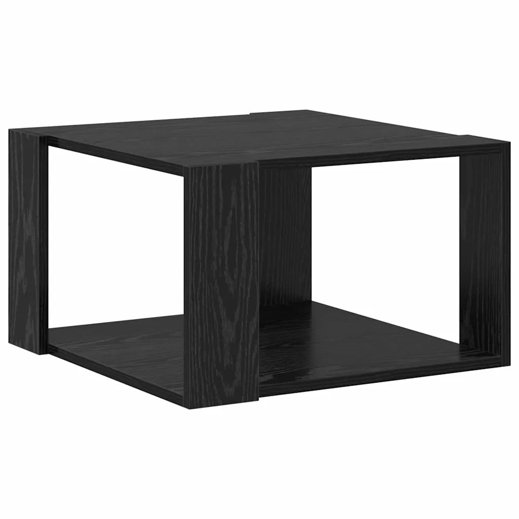 Tavolino da salotto Rovere Nero 51,5 x 51,5 x 30 cm 869217