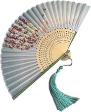 Ventilatore decorativo manuale - Tai Chi Kung Fu - ventilatore portatile pieghevole giapponese con pennello