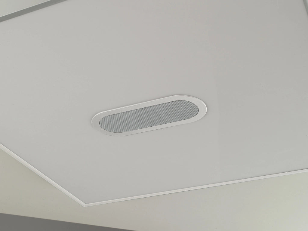 PANNELLO LED BIANCO 42W 1840LM CCT 3000-4000-6500K DIMMERABILE TELECOMANDO INCLUSO, SPEAKER BLUETOOTH 59X59X3,8CM