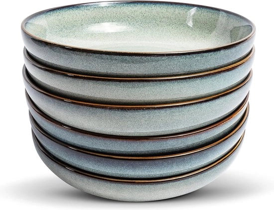Piatti per spaghetti - Piatti per pasta - Piatti profondi - Piatti per zuppe - 4 porzioni
