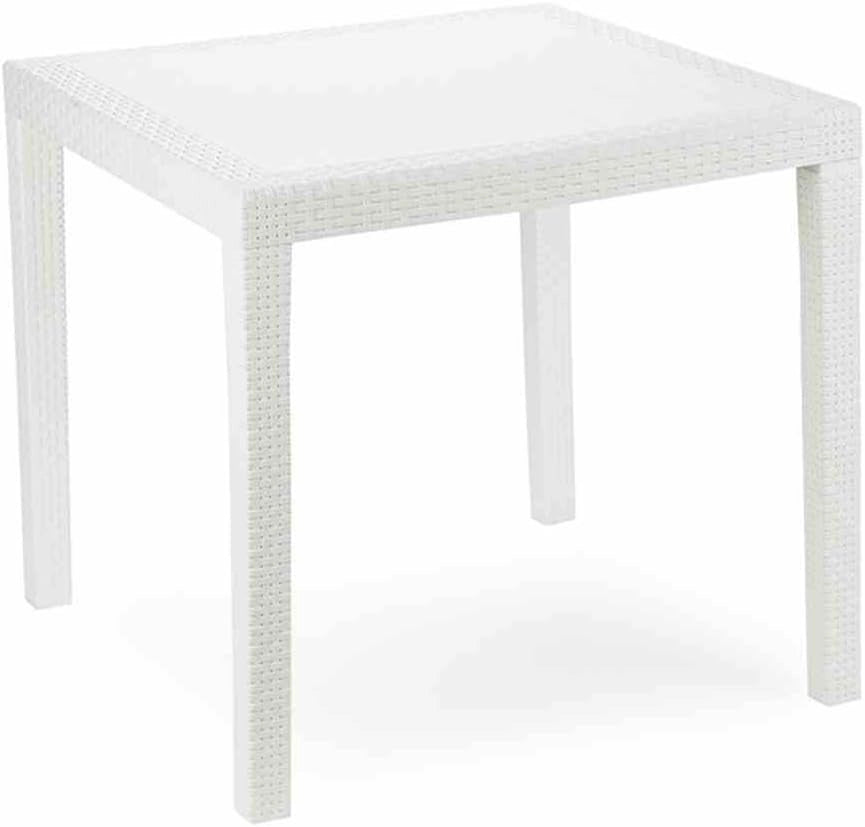 IPAE - PROGARDEN - Tavolo King 80x80 Bianco KIN032BI