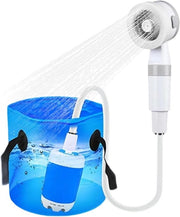 Doccetta esterna portatile - Doccia per camping - Doccia portatile ricaricabile - Doccia con getto a sfera adatta per il campeggio - doccia portatile - Doccia portatile adatta per il campeggio e l'uso all'aperto