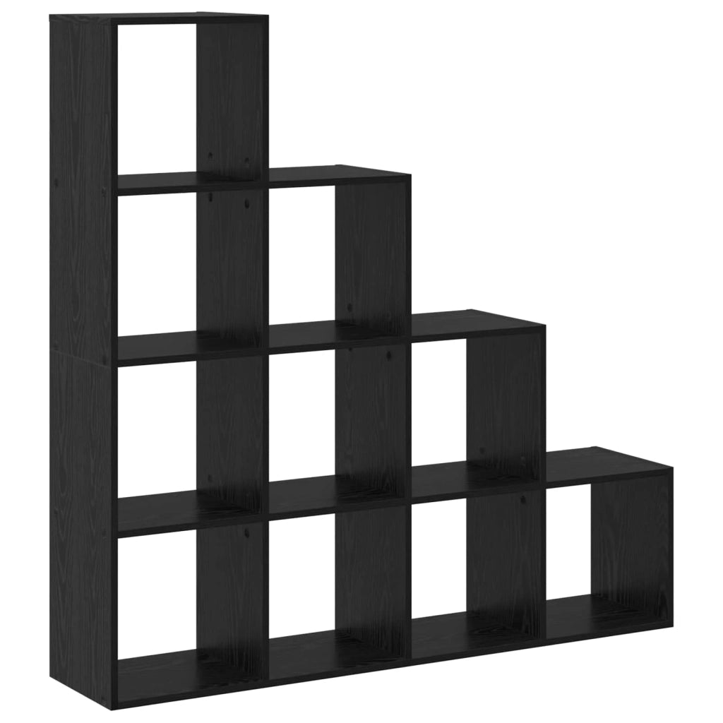 Libreria divisoria Rovere Nero 131,5 x 29 x 131,5 cm 879663