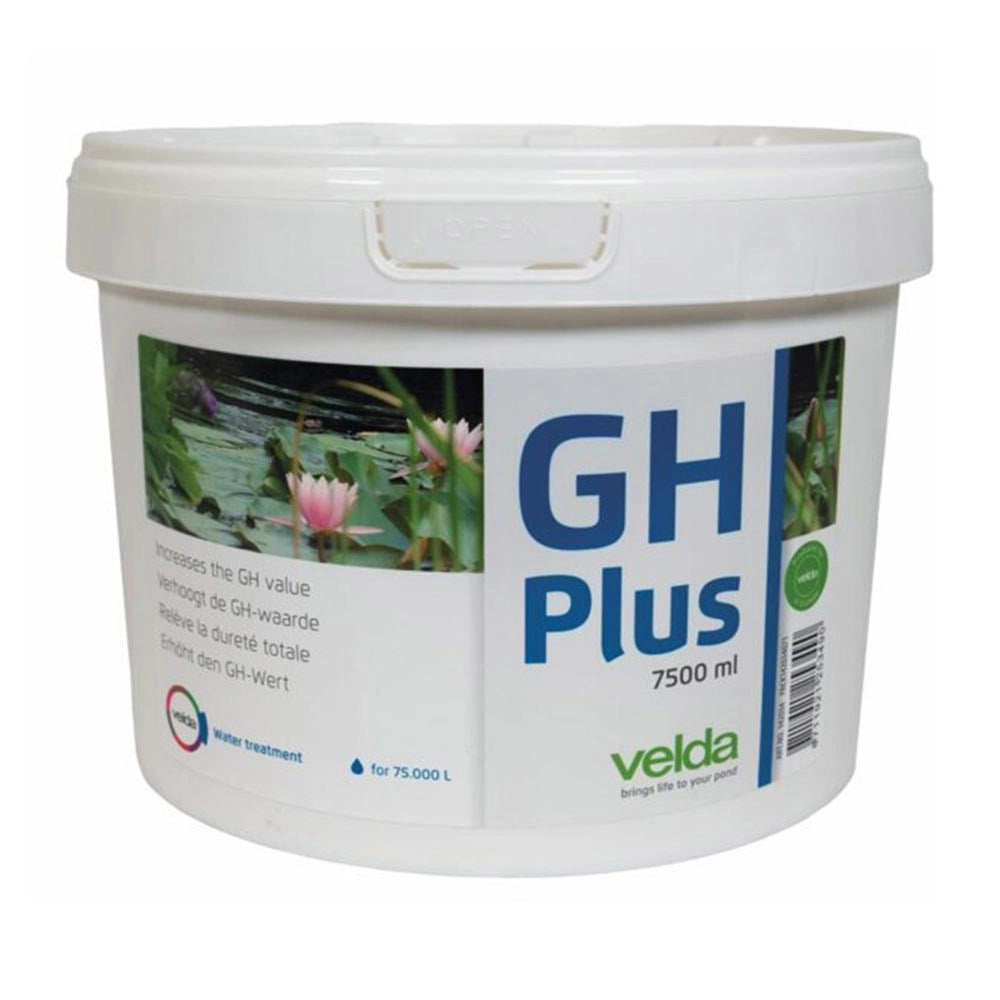 Velda GH Plus - integratore in polvere di durezza totale per laghetti Formato: 7.5 L