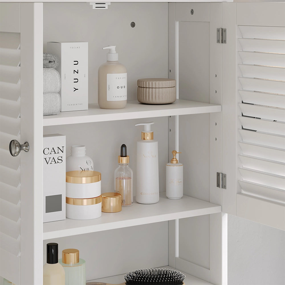 Vicco Armadio a muro universale Bianco 60 x 66 cm con 2 ante