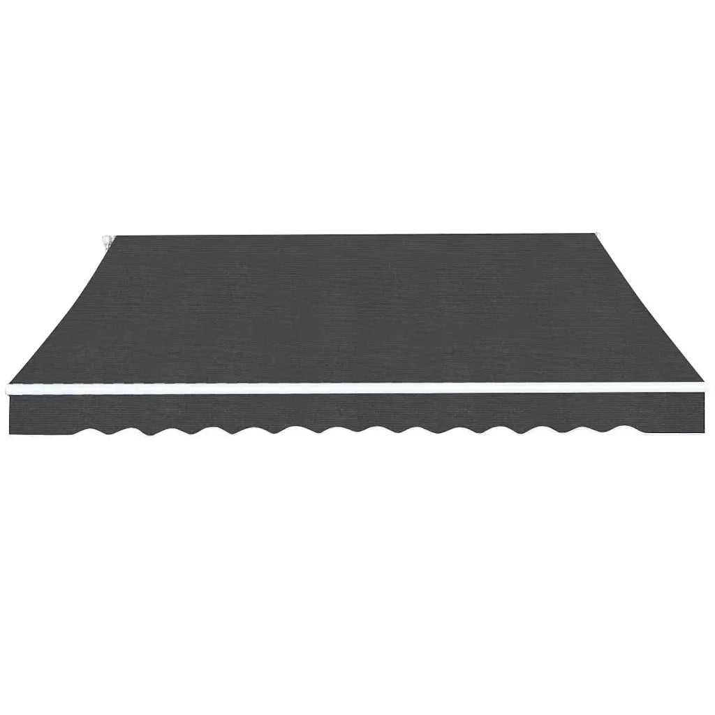 Tenda da Sole Pieghevole Manuale 450 cm Antracite cod mxl 43603