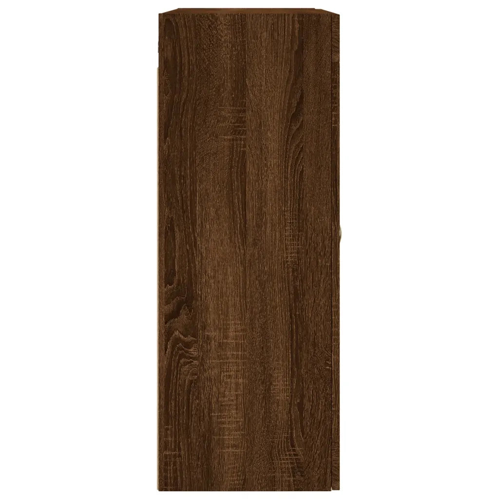 Mobile a Parete Rovere Marrone 69,5x34x90 cm 828467