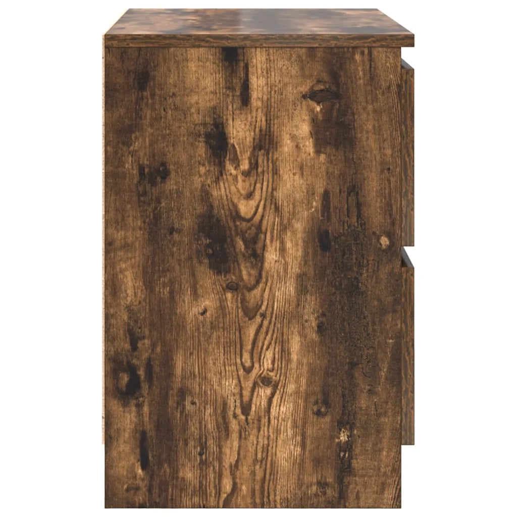 Mobile TV Rovere Fumo 60x35x54 cm in Legno Multistrato 861782