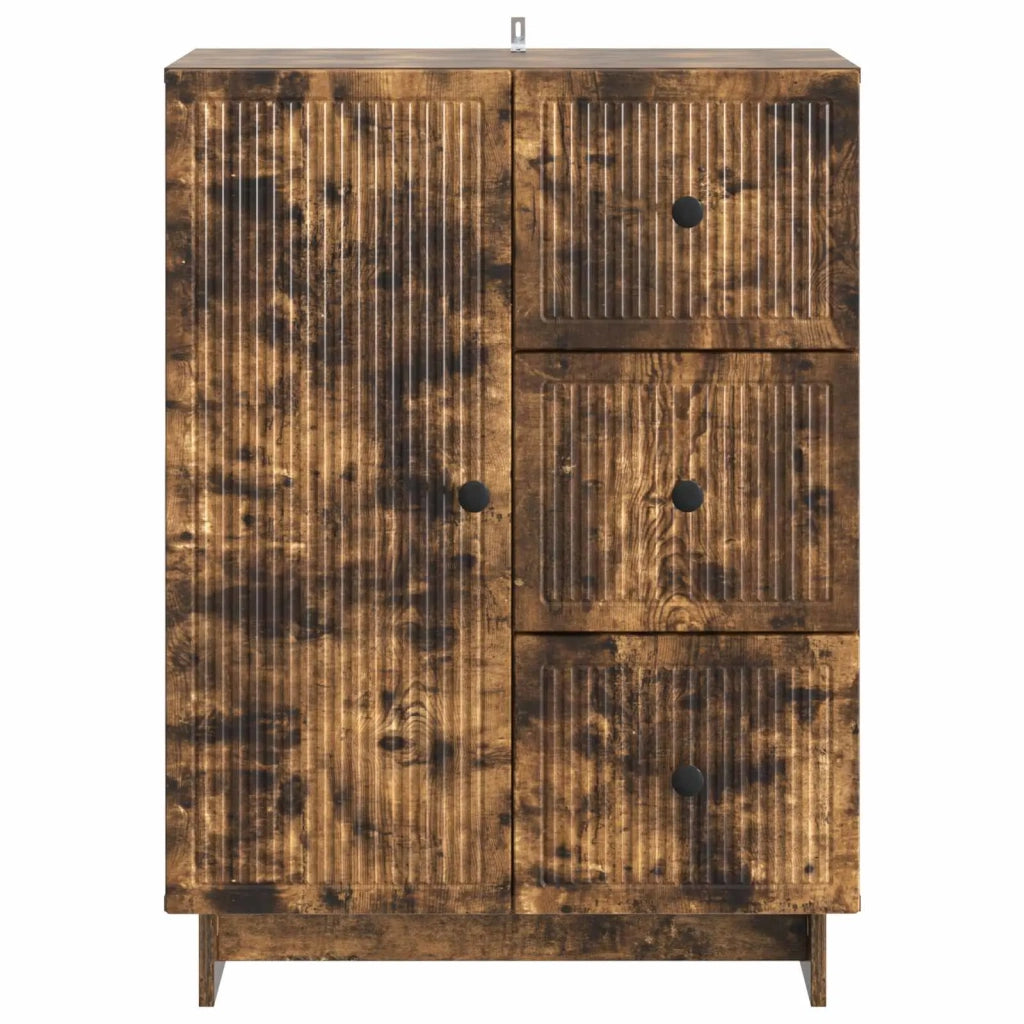 Credenza Rovere Fumo 66 x 34,5 x 90 cm Legno ingegnerizzato 893940