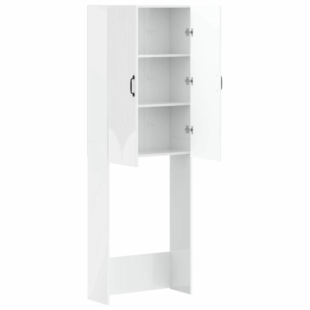 Mobile Bagno HOORN Bianco Lucido 66 x 25,5 x 190 cm 897359