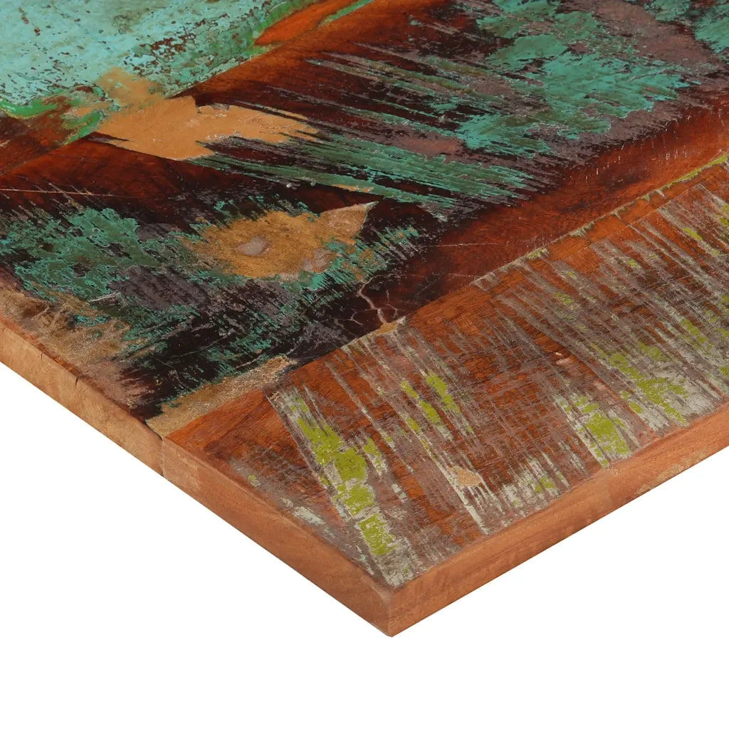 Piano Tavolo Rettangolare 60x80 cm 25-27 mm Legno di Recupero cod mxl 62482