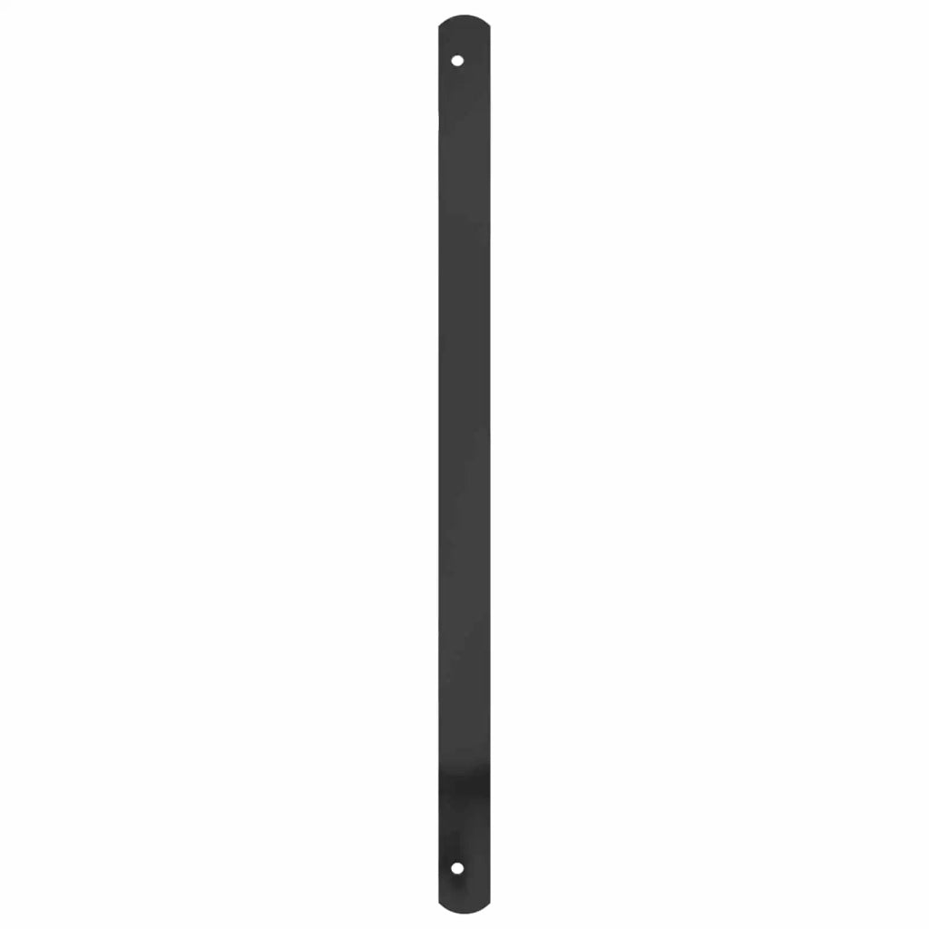 Griglia Finestra 75.5 x 60 cm Acciaio verniciato a polvere Nero 42020564
