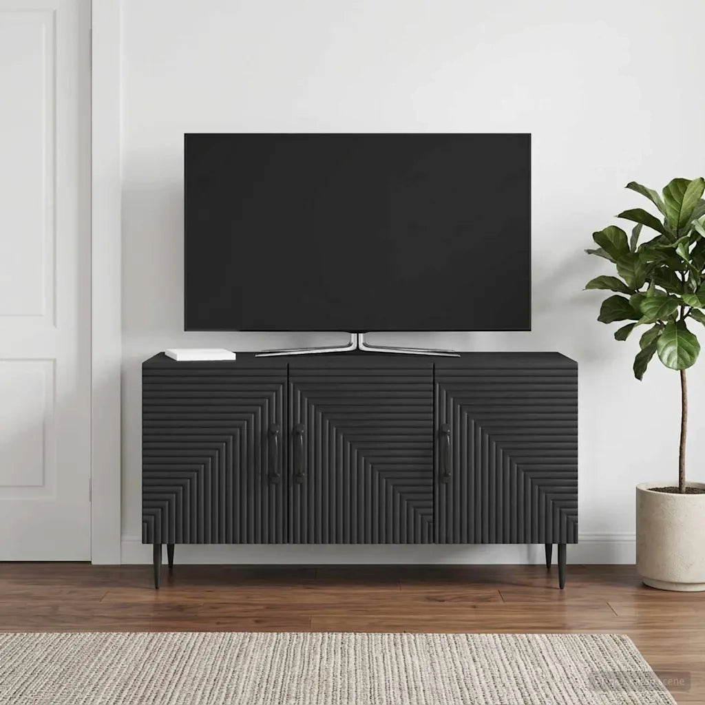 Mobile TV Nero 99 x 34,5 x 50 cm Legno ingegnerizzato 894946