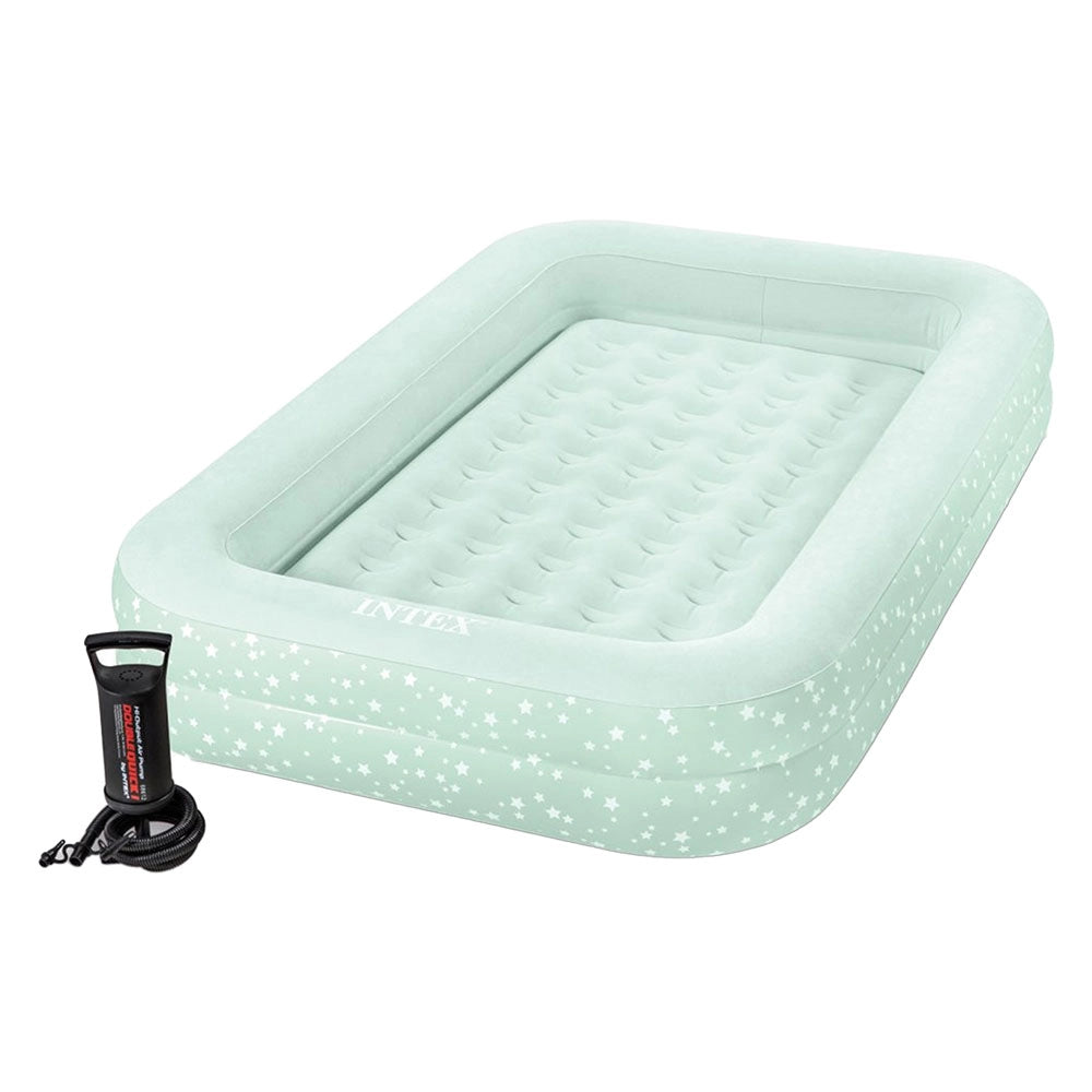 LETTINO GONFIABILE BIMBO AIRBED ' KIDZ TRAVEL BED SET' cm 132 x  71 x 10  - INTEX