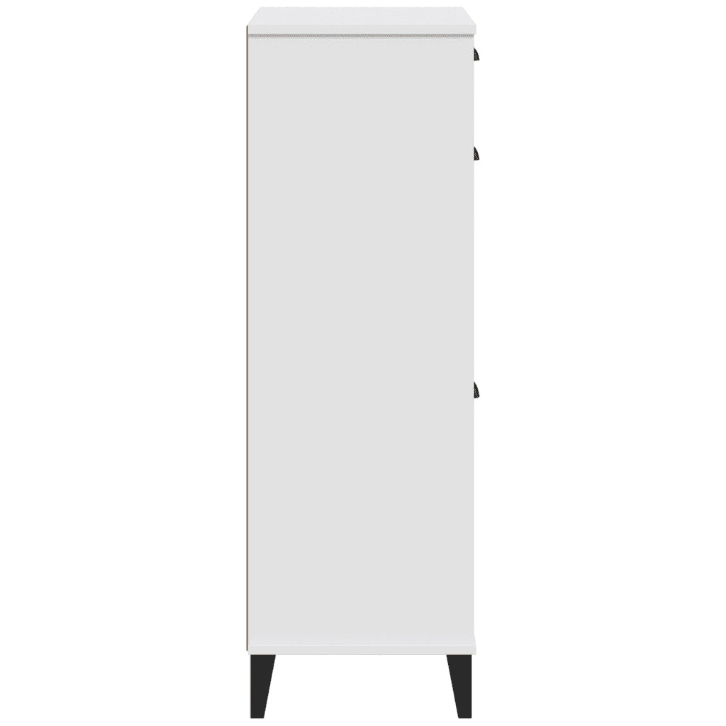 Scarpiera VIKEN Bianca in Legno Multistrato 374926