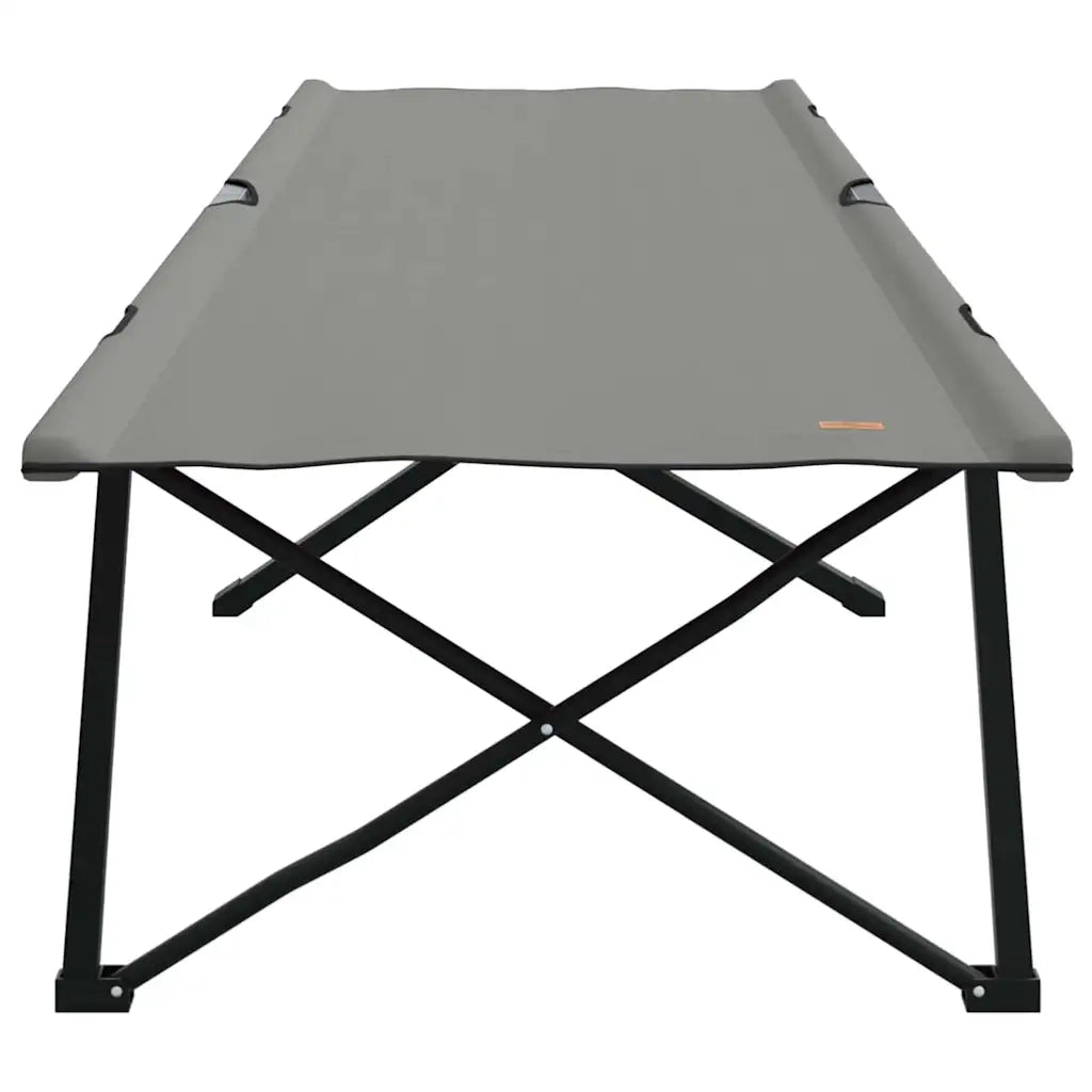 Letto da campeggio pieghevole 2 pz Grigio 206 x 76 x 74 cm CFW8812857