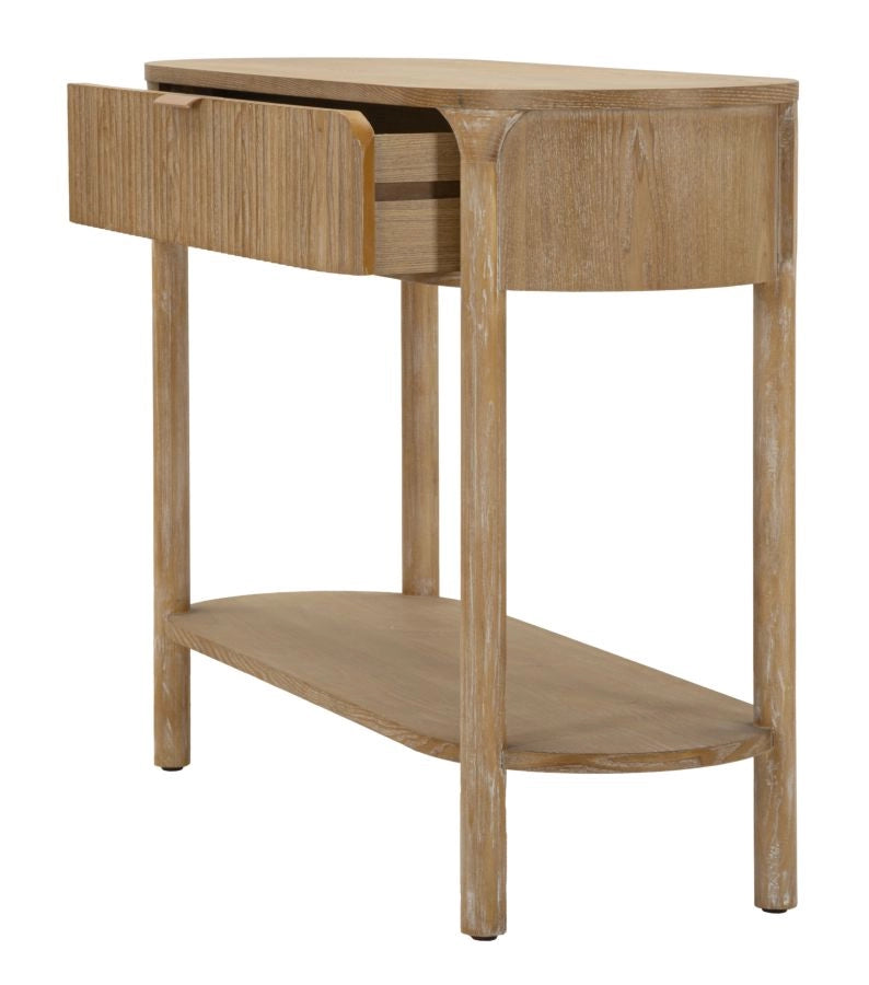 Console Goteborg 110x40x80 cm in Abete e MDF e Ferro
