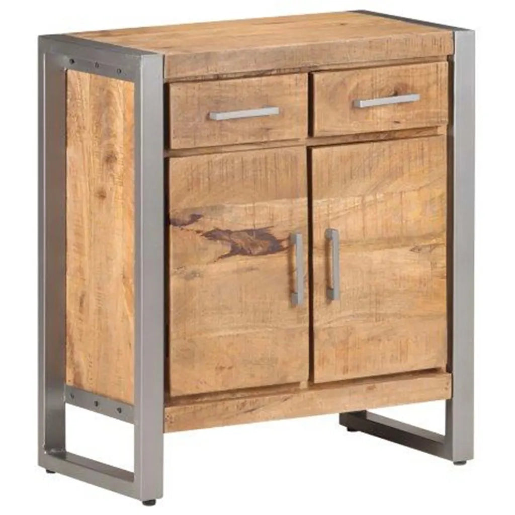 Credenza 60x35x72 cm in Legno di Mango Grezzo cod mxl 25480