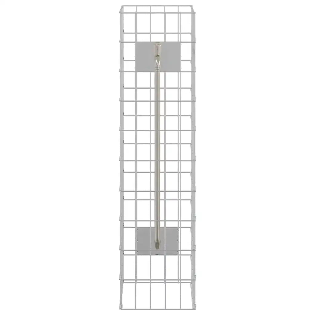 Rubinetto Gabion Argento 25 x 25 x 100 cm Acciaio inossidabile 42013414