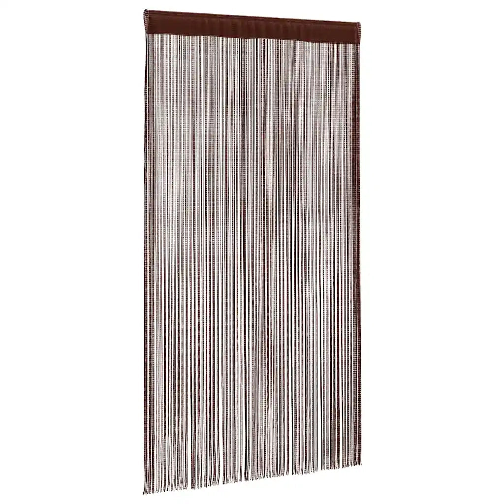 2 Pz Tende a Fili 140x250 cm Marroni 132411