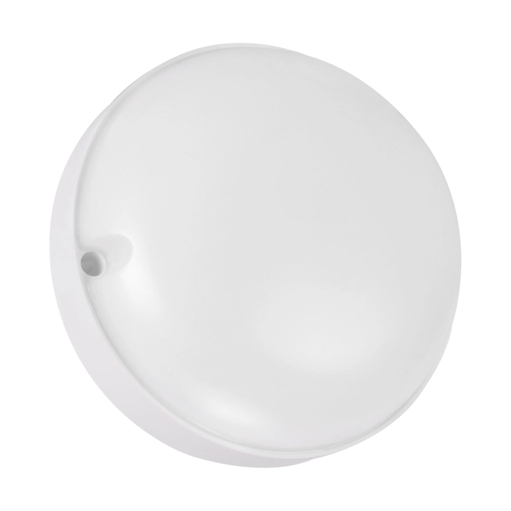 Plafoniera esterna LED tonda bianca 16cm 12W 4500K IP65