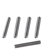 Set di 5 Stelle per Mondostelle M6x40/50mm - 6 mm Vite - Acciaio Inox - Tubo PTFE - Adatto per Filamento 1,75 mm - Extrusore