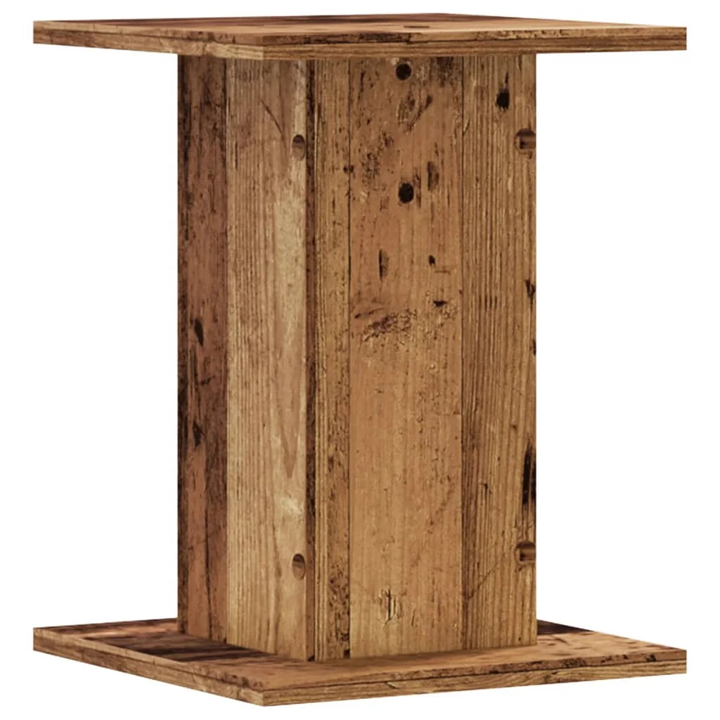 Portavasi mobili per fiori set da 2 legno di recupero legno ingegnerizzato marrone 02_0045375