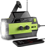 Radio Solare Opwindabile - Radio Opwindabile - Radio Opwindabile - Pila Elettrica Energia Solare
