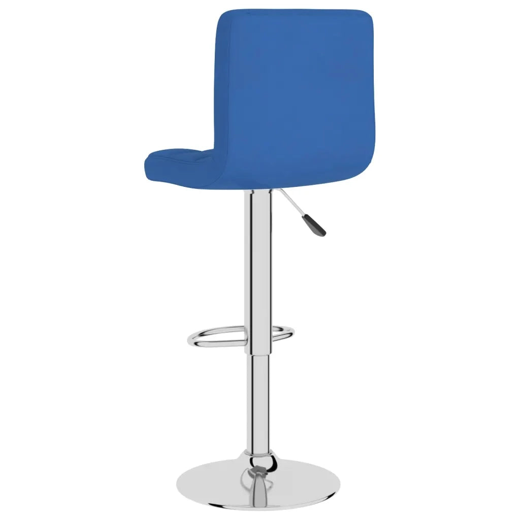 Sgabelli da Bar 2 pz Blu in Tessuto cod mxl 56058