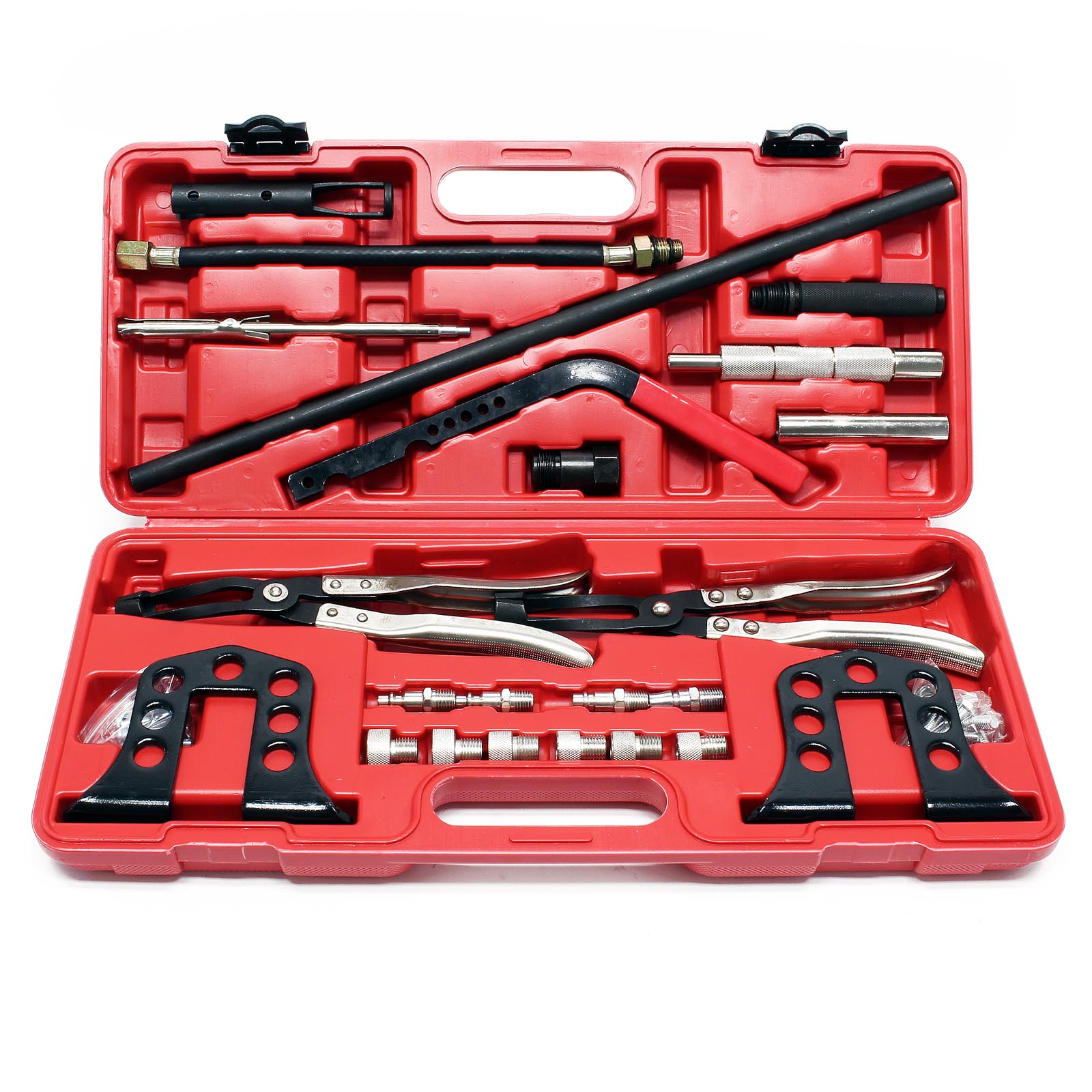 Set di attrezzi per molle e guarnizioni delle valvole motori 8 16 24 benzina diesel