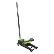 Martinetto Idraulico a Carrello 2,5T Doppio Pistone Profilo Ribassato 78-505 mm per Auto Sportive e Assetto Basso sollevatore JBM