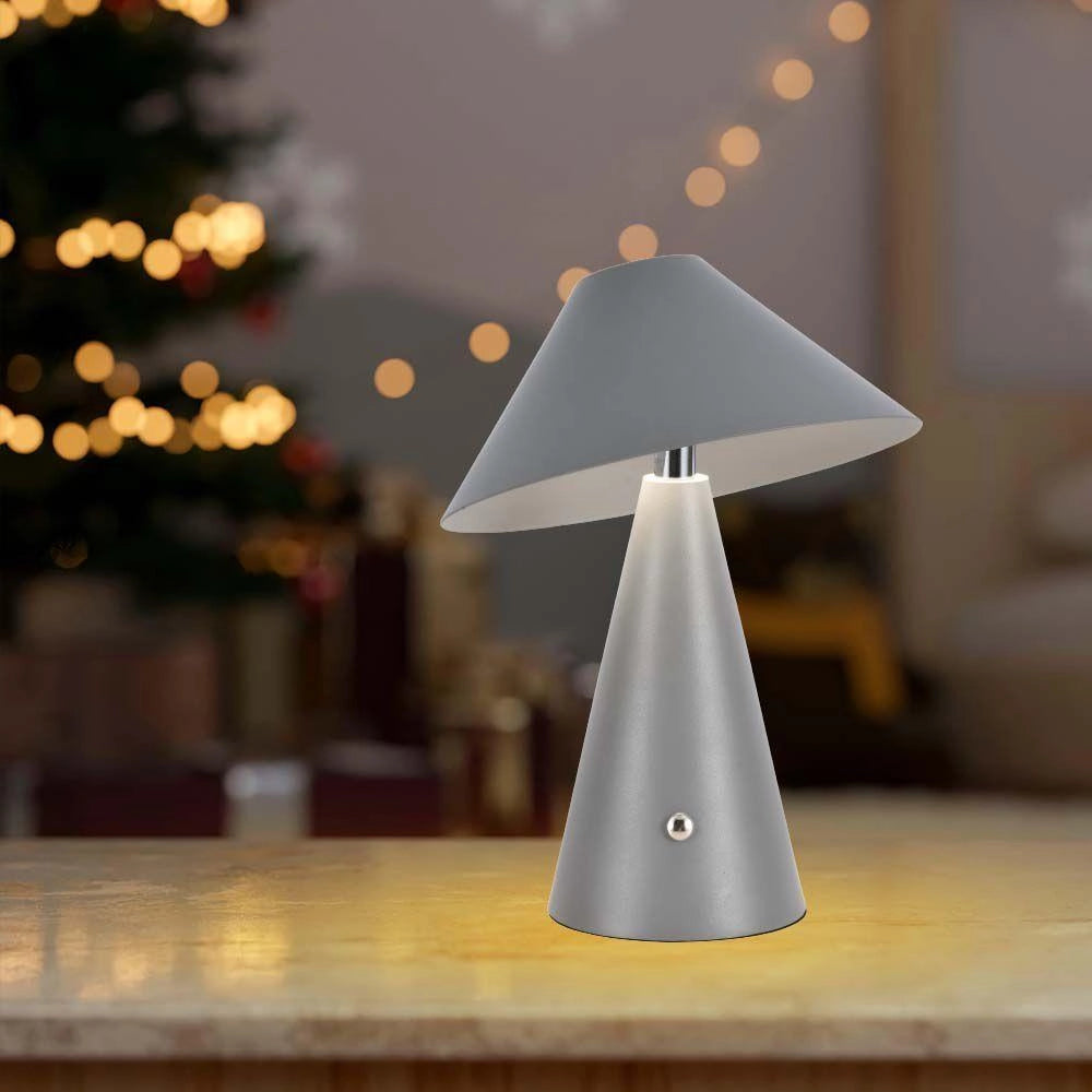 Lampada tavolo LED 3W 200lm USB-C batteria dimmer