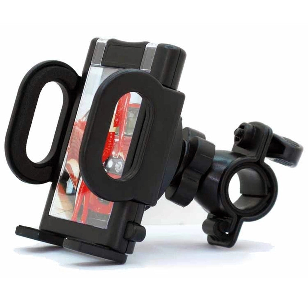 Trade Shop - Supporto Moto 2041 Max 120mm 360°rotazione Portacellulare Universale Mp3 Mp4 Gps -
