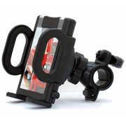 Trade Shop - Supporto Moto 2041 Max 120mm 360°rotazione Portacellulare Universale Mp3 Mp4 Gps -