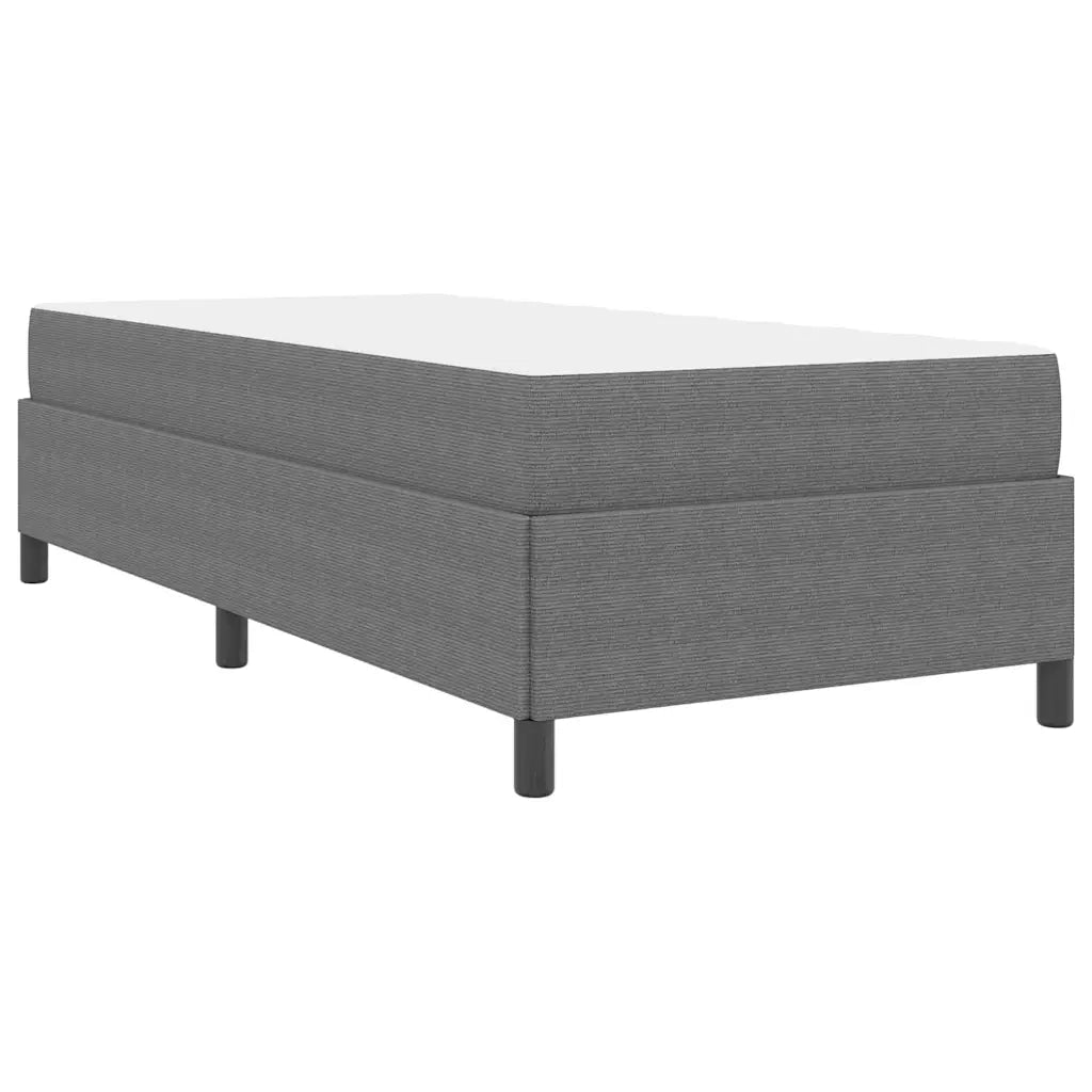 Struttura del letto Grigio chiaro 100 x 200 cm Tessuto 3399105