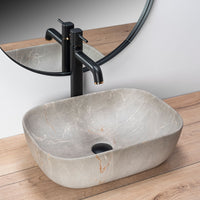 Lavabo Da Appoggio Rea Livia Beige