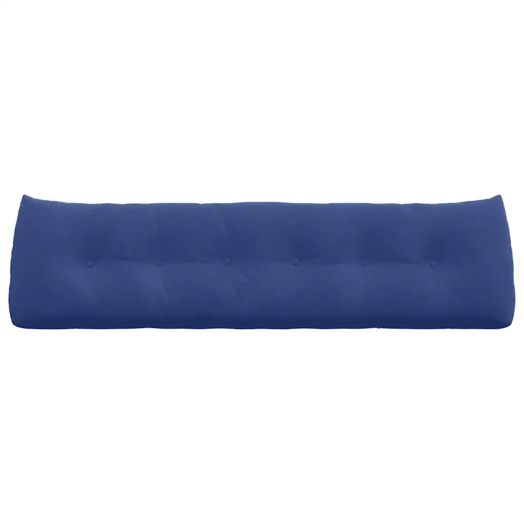 Cuscino per Schiena Blu Polizia 180 x 24 x 50 cm Velluto