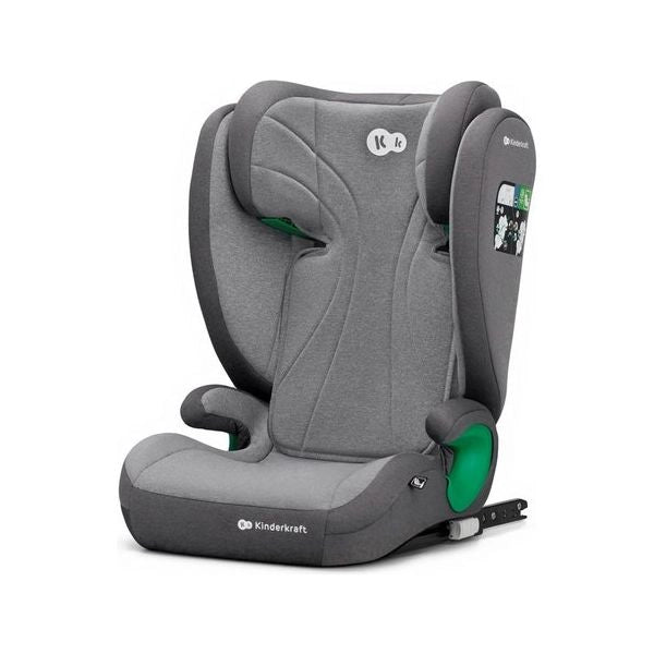 Seggiolino auto kinderkraft kcjufi20gry0000 junior fix 2 rocket grey