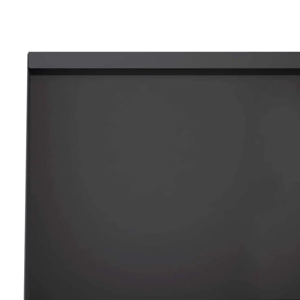 Muro di contenimento 6 pz 100 x 12 x 40 cm Acciaio Nero 3449121