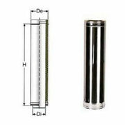 Inox doppia parete aisi 316 tubo l.1000 d.400 450 b08x9w61bn