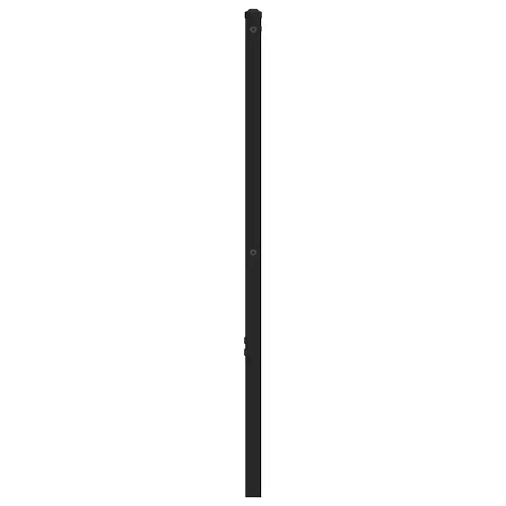 Testiera di Ricambio Rovere Fumo 120 cm in Ferro e Truciolato 4017084