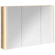 Mobiletto per specchio da Bagno | Armadio da bagno Rovere Artigianale