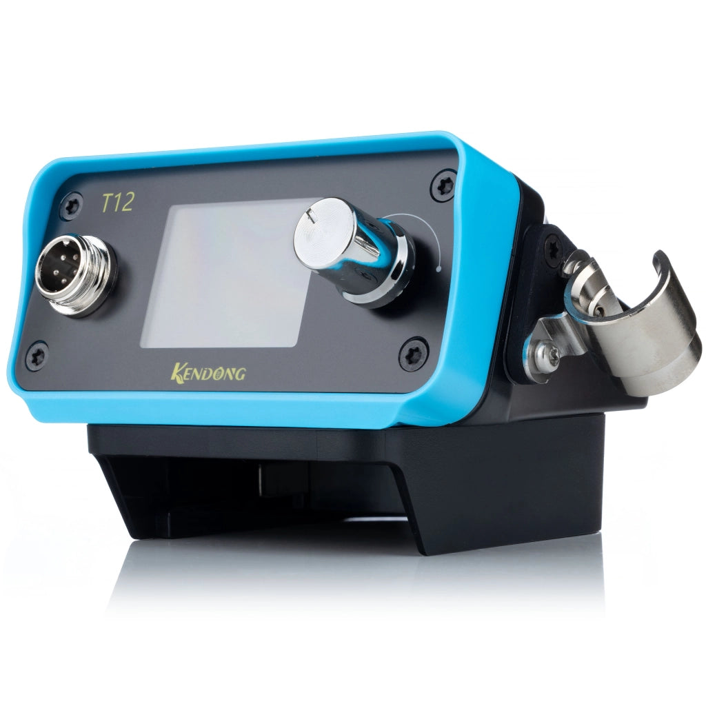 Stazione Saldante a Batteria T12 Rosfix Blue Delphin AT12BD – Riscaldamento Rapido, Display TFT, Regolazione 200-450°C