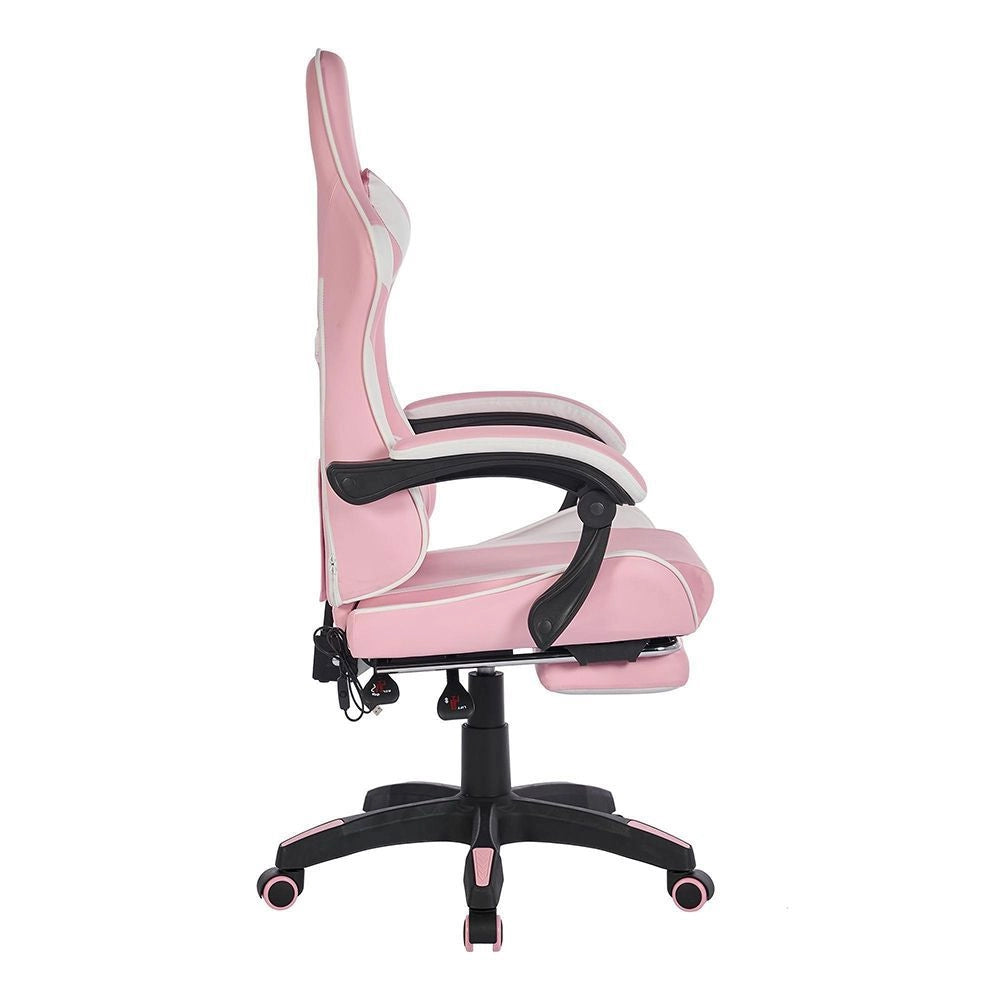 Sedia gaming ergonomica in pelle - Xylo - 360¡ã regolabile con poggiapiedi