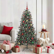 Albero di Natale artificiale con 150 LED Verde 150 cm 3395876