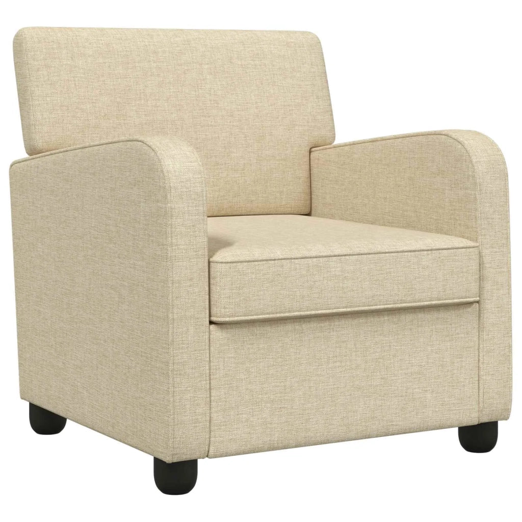 Poltrona Crema Tessuto 42043400